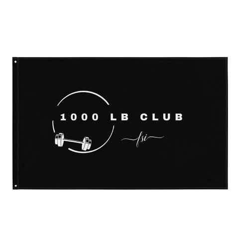 Official 1000 lb Club Flag